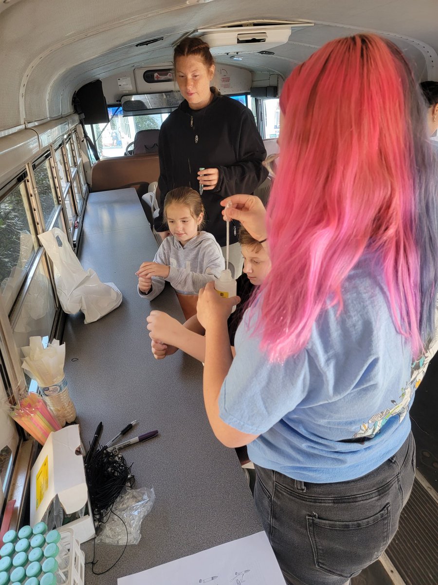 DNA Extraction, Structures, Artificial Lungs and Chemical Reactions all in a day's work at Covington Change the World Day.  The STEM Bus is officially on the move! <a href="/NCCA_Covington/">NCCA</a> <a href="/NewtonCoSchools/">NCSS</a> <a href="/CEO_NCCA/">Chad Walker</a> <a href="/crenshaw_dr/">Dr. Mark Crenshaw</a> #ncssbethebest <a href="/ExtStem/">stem.ext</a>