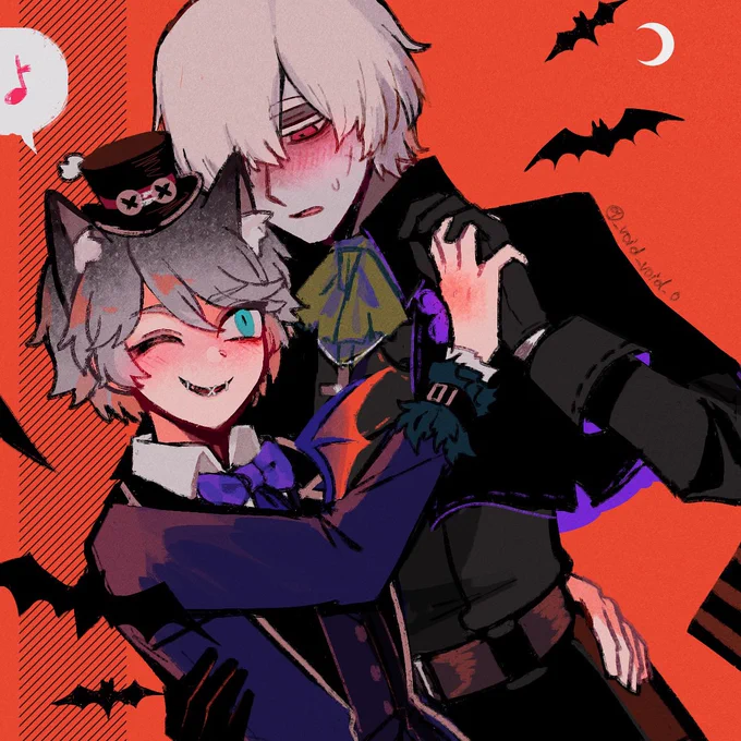 お題「ハロウィン」で参加失礼します!(+30min) #墓配ワンドロワンライ深夜の一本勝負 