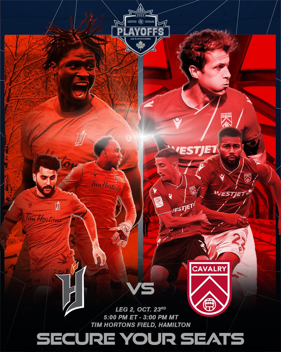 CPLsoccer's tweet photo. All tied up at 1-1 after the first leg, @ForgeFCHamilton host @CPLCavalryFC at Tim Hortons Field tomorrow for leg two!

The latest chapter of this rivalry will be must-watch ⚔️

🎟️: https://t.co/acFhlEHEjB
📺: https://t.co/PokLaftDVp https://t.co/43GvD7wFPB