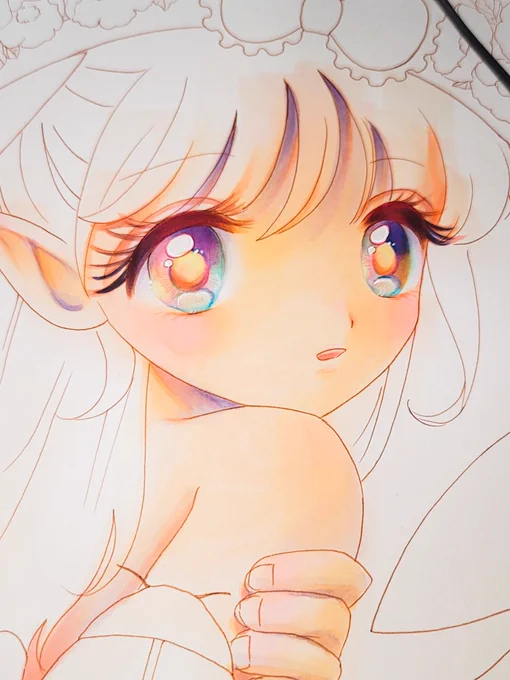 WIP#コピック #copic  