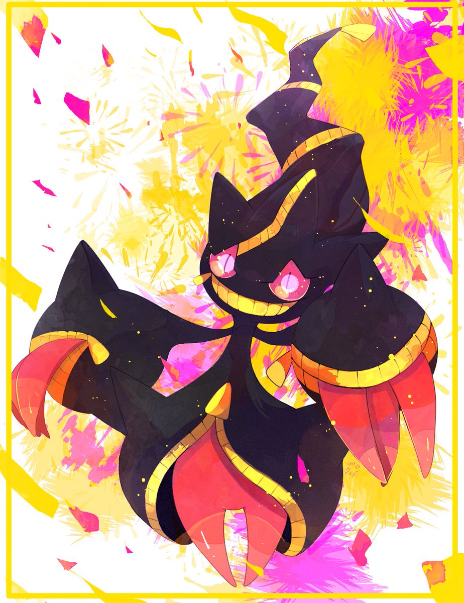 ポケモン「図鑑No.354 メガジュペッタ #LKのポケモンずかん 」|Loki（ロキ）のイラスト