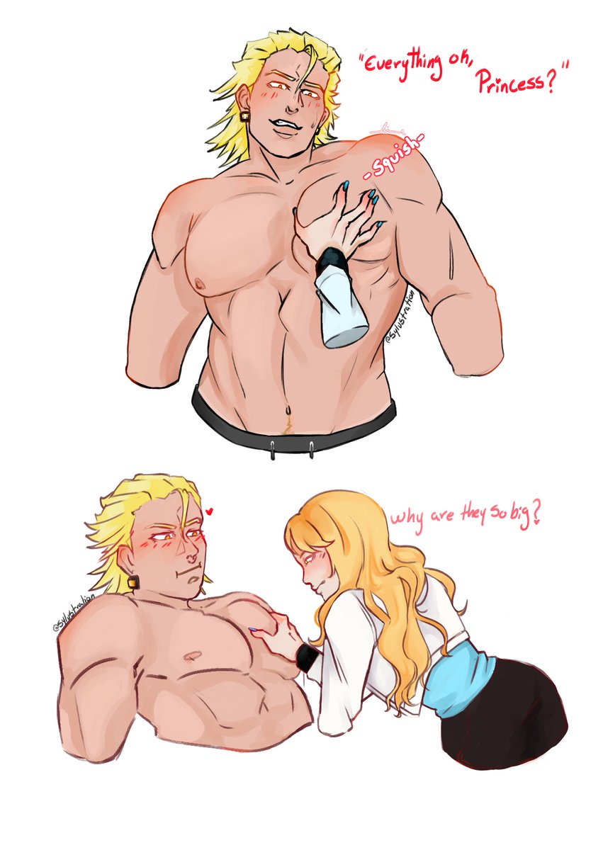 Sylustration's tweet photo. Living rent free in my head c: #GoldenRyan #Ryangoldsmith #Bluerose #Karinalyle #Tigerandbunny #TIGERandBUNNY2 https://t.co/hHQOuOQXyj