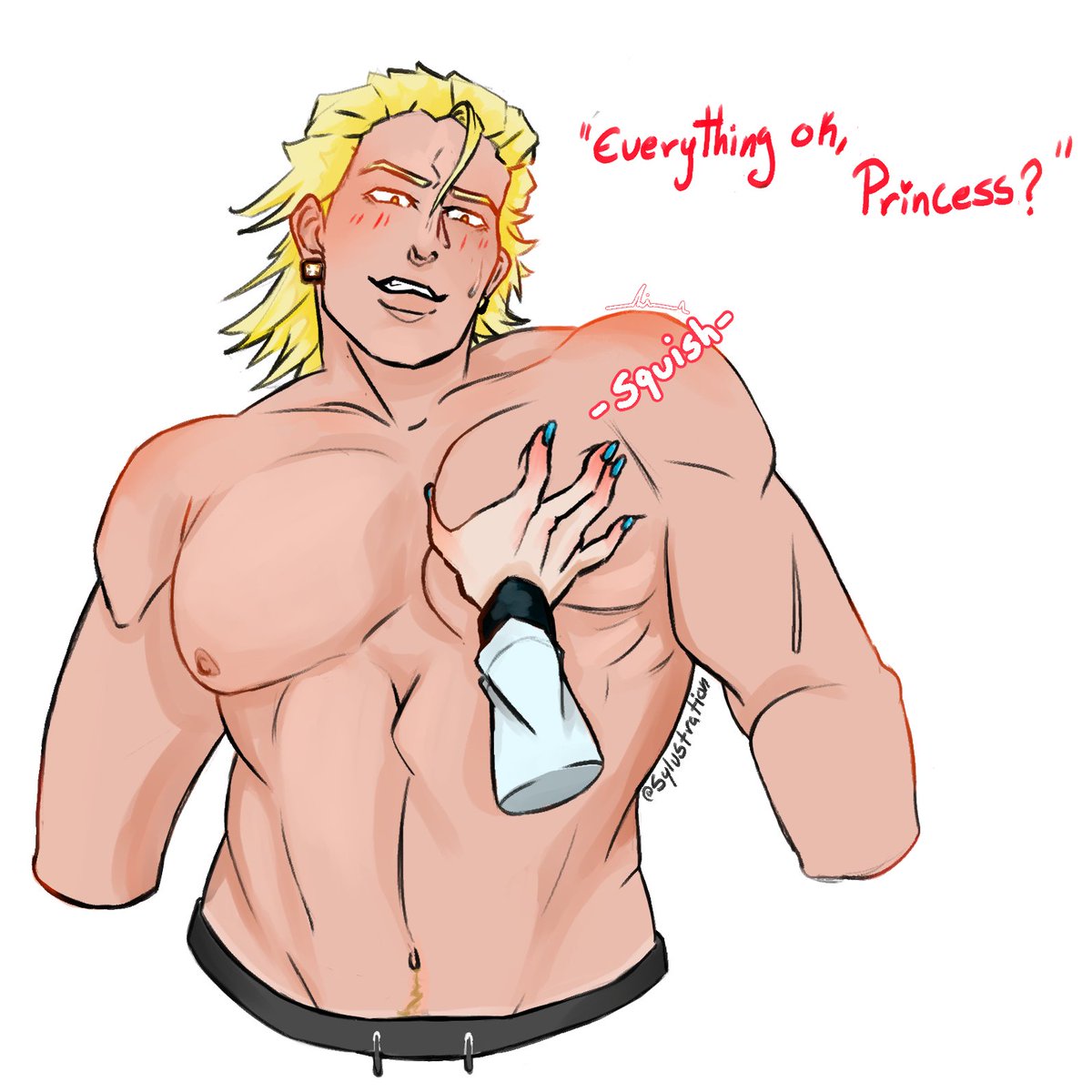 Sylustration's tweet photo. Living rent free in my head c: #GoldenRyan #Ryangoldsmith #Bluerose #Karinalyle #Tigerandbunny #TIGERandBUNNY2 https://t.co/hHQOuOQXyj