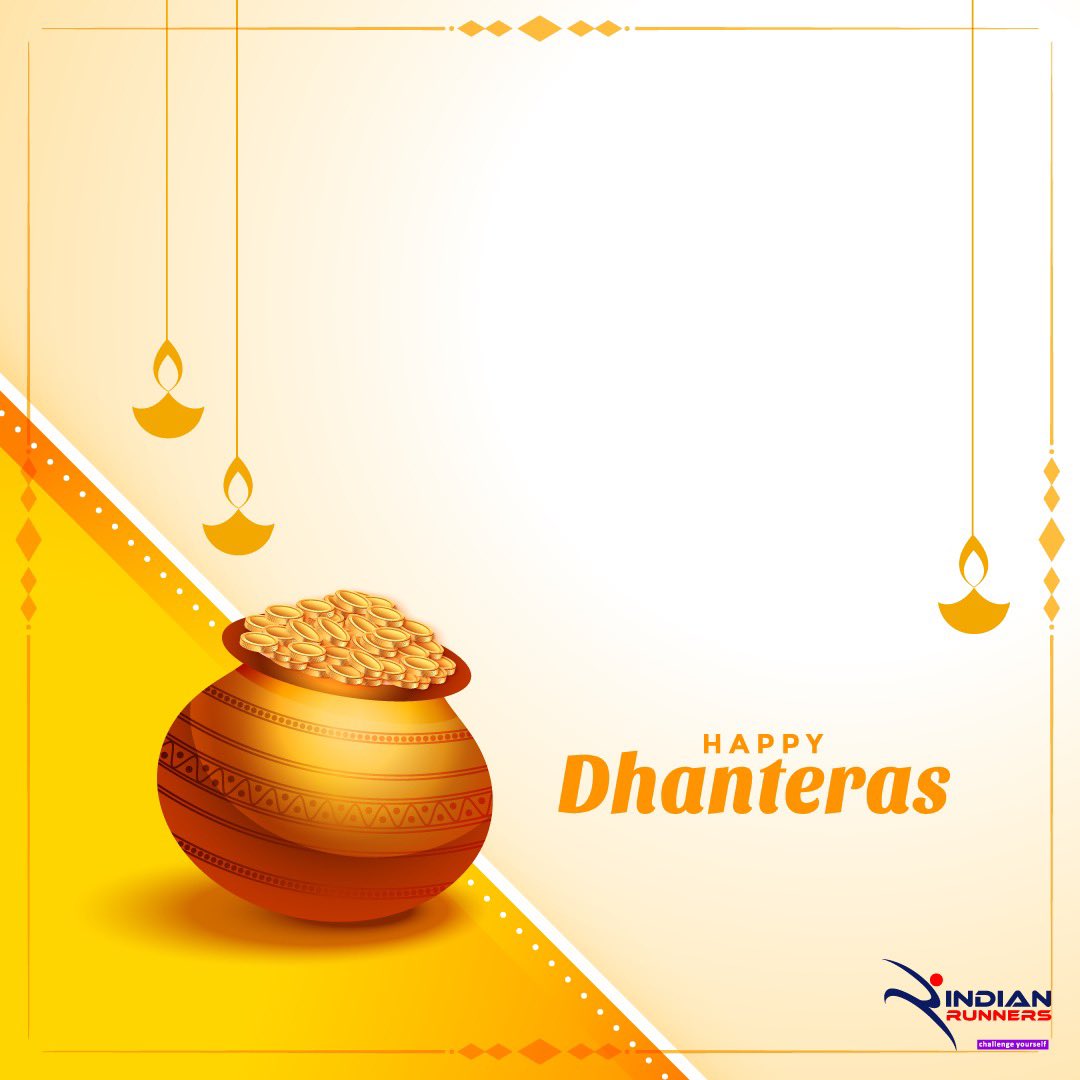IndianRunnersIN's tweet photo. #happydhanteras https://t.co/Mzf3yWLqLQ
