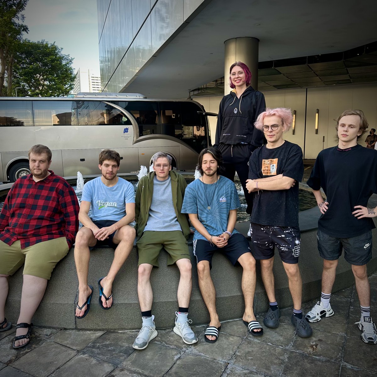 The International tweet media