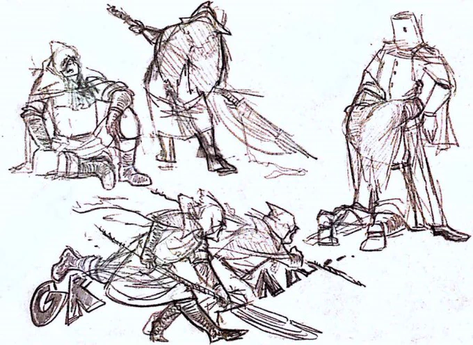 一番気に入ってるマダラスが見つからなくて悔しかったのですがかなり描いていたっぽいのでよかったら見てね 