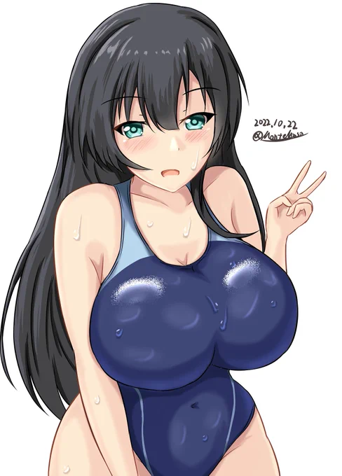阿賀野さん#艦これ版深夜の真剣お絵描き60分一本勝負#艦これ版真剣お絵描き60分一本勝負_20221022#阿賀野 