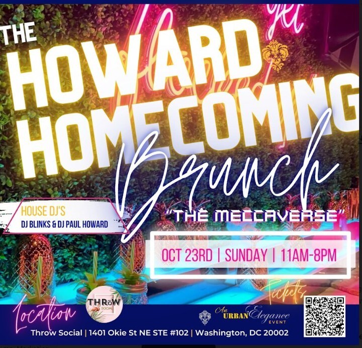 We are so excited to host the @howard1867 #Homecoming tomorrow! Just a reminder that we will be closed tomorrow for this private event, but come in tonight and flocking party with us! 🦩🌴

#ThrowSocialDC #WashingtonDC #HowardForward #HowardUniversity … instagr.am/p/CkBMKy7Odpv/