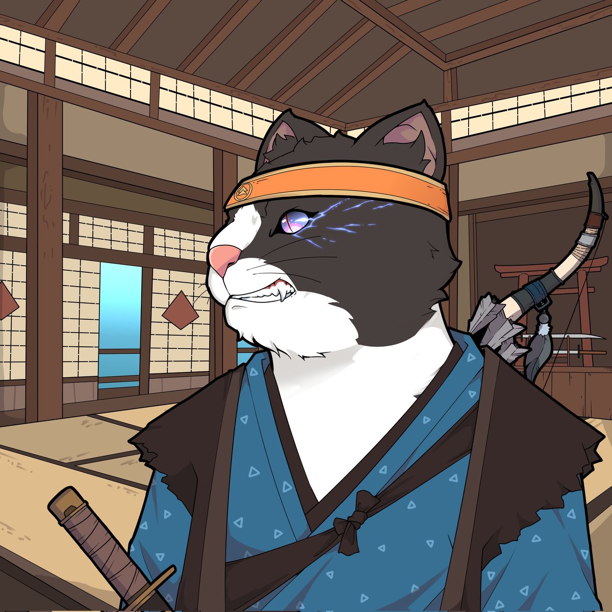 In love with the art. Many thanks for the airdrop <a href="/KazokuCatz/">Kazoku Catz</a> especially the rage eyes and royal armor are stunning on those legends 😻⚡👀🔥