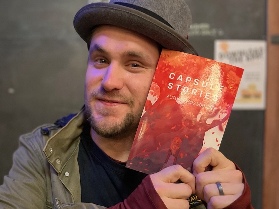 McmichaelShaun's tweet photo. My poem "Cold Beneath the Mountain Ash" is featured in @CapsuleStories, Autumn 2022.
https://t.co/RL6abF8gDn
A big thanks to @CarolinaMarie_V for her work on this issue!
#shaunanthonymcmichael #capsulestories #seattle #stlouis #published #poet #poetry #marriagepoems #fallpoem https://t.co/P8LDs7swii