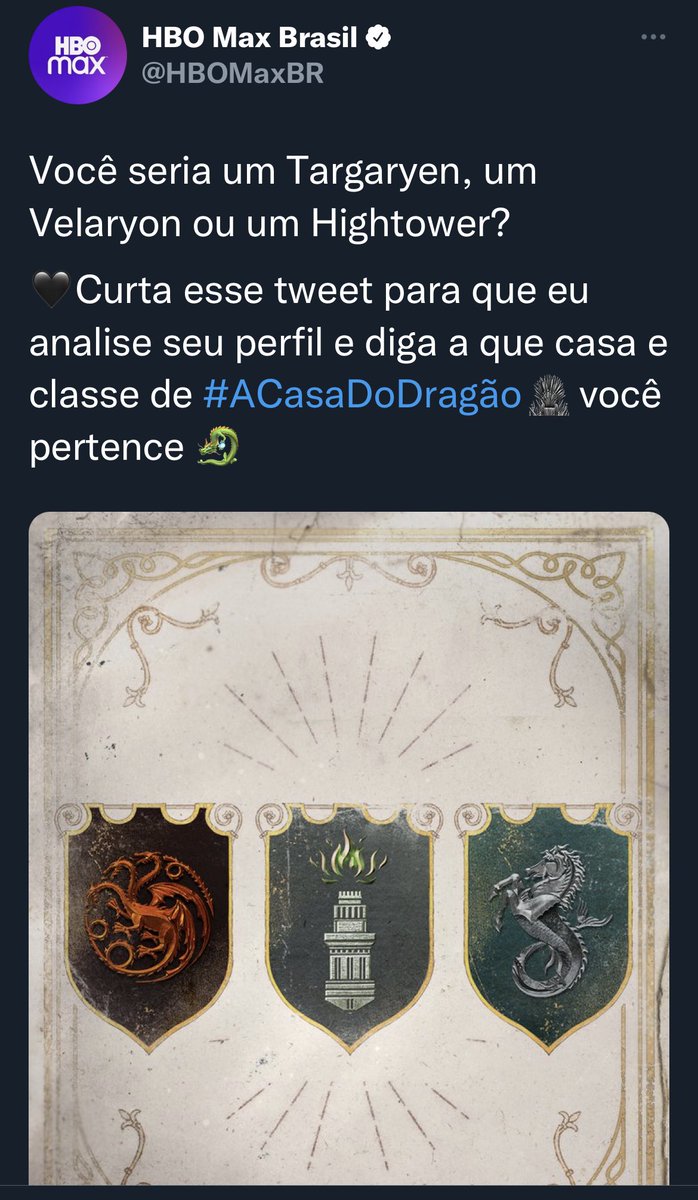 lrrc_cetes's tweet photo. 🥰HOUSE OF THE DRAGON🥰
#ACasaDoDragão 
Ansiedade, me define! 🤪
#dracarys https://t.co/1tMYrCtdg7