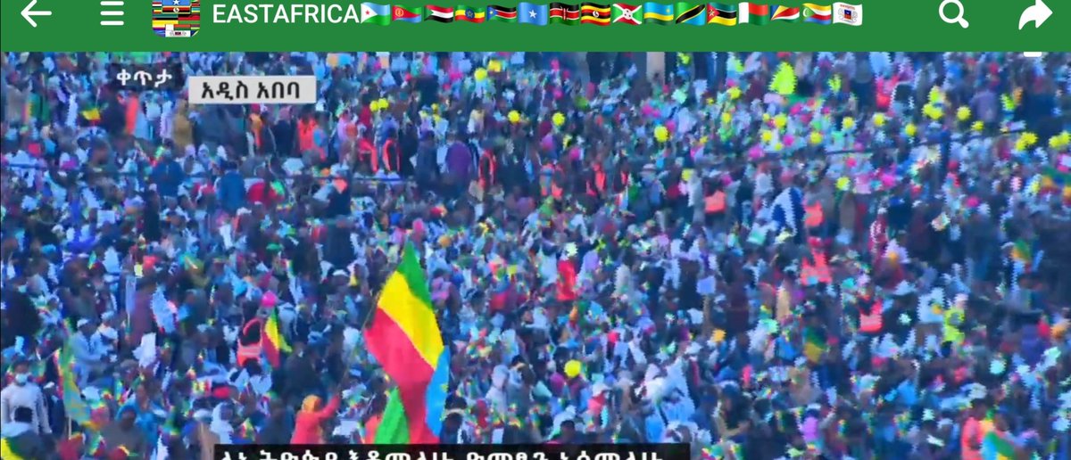 BoulisiYousuf's tweet photo. Z 🇪🇹ian people said its word today, and demanded z West 2 stop z attack on its sovereignty.Does z West, led by US, understand z significance of this request, or will continue to support the TPLF?
#stopSupportingTPLF
@SecBlinken @antonioguterres @JosepBorrellF @SamanthaJPower https://t.co/iDOQBgywTj
