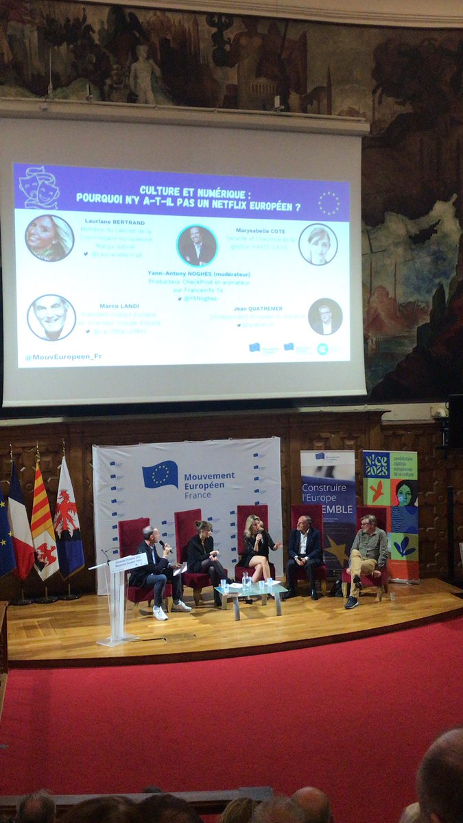 .<a href="/LandiMarco1943/">Marco LANDI</a> « En Europe, il nous manque la #Coopération Créons les conditions de la coopération! » #UAMEF <a href="/MouvEuropeen_Fr/">Mouvement Européen - France</a> #Culture #Numérique #NetflixEuropéen 🇪🇺