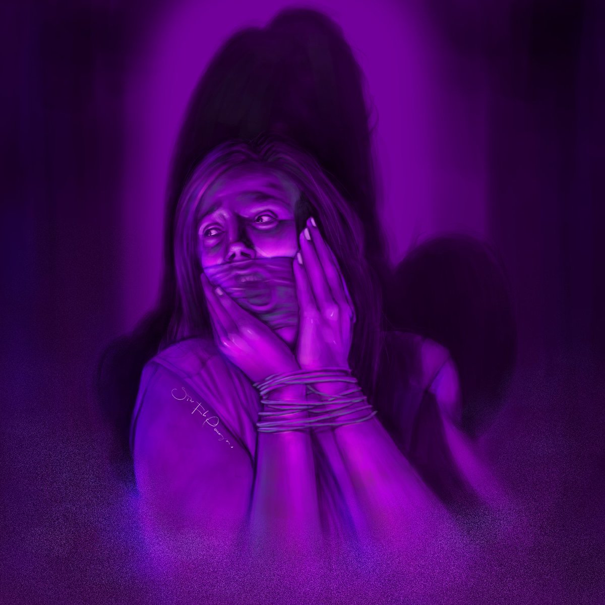 psydrawings's tweet photo. Artwork I made for KOGSxCPAG collaboration.

Title: Frightened Night
Kogs name: Fright

“She is bound. She can’t escape. She is frightened.”

@cryptopopart @RFOX_Official @RFOX_VALT @KOGS_GG https://t.co/Dv5OHwpS50