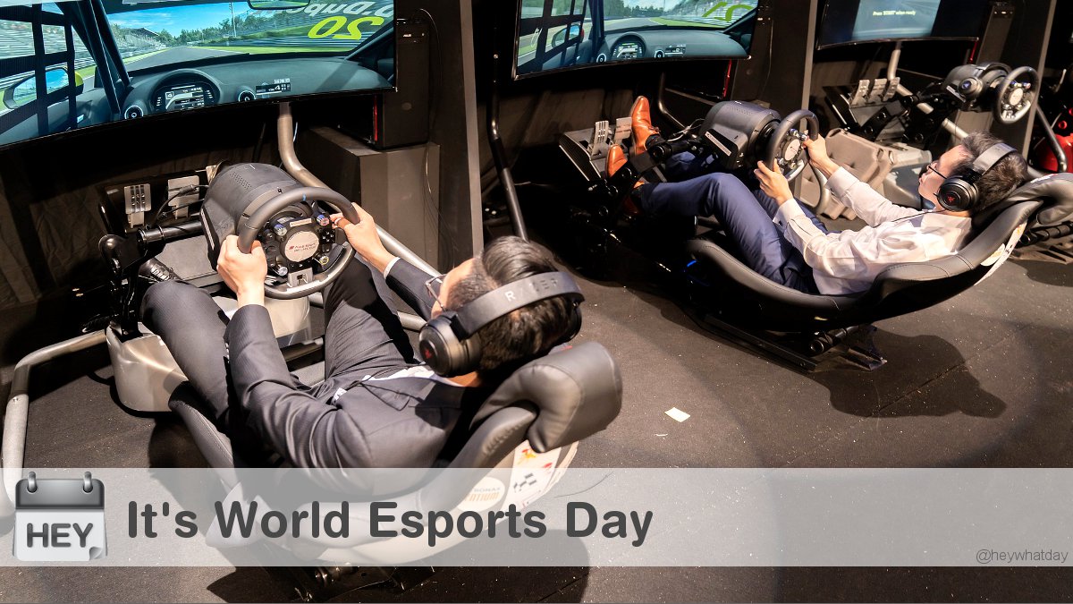 It's World Esports Day! #WorldEsportsDay #EsportsDay #Esports