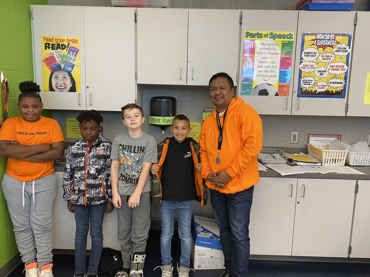 <a href="/AhoskieES/">Ahoskie Elementary School</a> was full of orange and  bright smiles as we celebrated Unity Day last Wednesday, October 19, 2022. #unityday