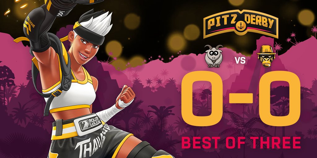 It's a double-header, and a chance for redemption for #GoldStainGorilla, as they play their second series today against #FrenchGoat, and hopefully prevent going 0 - 2 this week.

📺 twitch.tv/esportsanchor