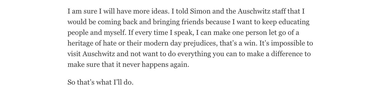 This month’s @Schwarzenegger newsletter goes deep on lessons from his trip to @AuschwitzMuseum and his own life to counter the rising hate in the world. Please read it and subscribe if you haven’t: schwarzenegger.ck.page/links