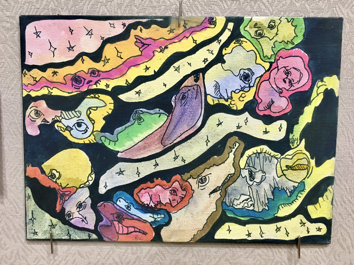bbehindacamera's tweet photo. Are you an art lover? Supporter of the arts? Come down to the Headquarters Library @alachualibrary and see the Teen Art Show. More than 100 pieces of art created by #alachuacounty students are on display upstairs today and Sunday. #supportthearts. #artatthelibrary. https://t.co/NbtFj4ghlB