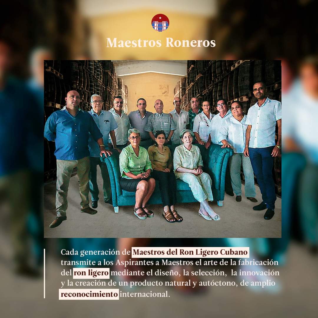 🔴#Cuba 🇨🇺| MAESTROS RONEROS, 8 GENERACIONES Y CASI 160 AÑOS TRASMITIENDO EL SABER HACER DEL RON LIGERO CUBANO #PatrimonioInmaterial #UNESCO