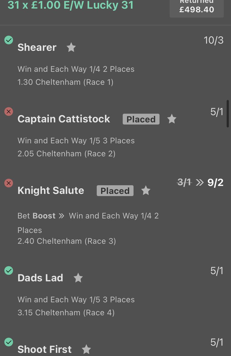 westbrom7777's tweet photo. Can’t post them all but after £4000+ profit last week we start this week after 1 round!!! £1200 profit and very near £35k!!!! Cheltenham 🥇🥇🥇🥈🥈🔥🔥🔥🔥🔥🔥 believe the hype people 🍀 retweet this and I’ll put one up tonight 🍀 https://t.co/bBTcwg8BMs
