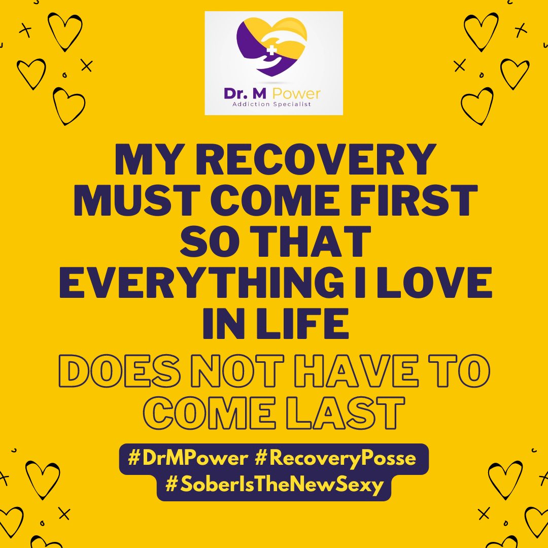 Dr_M_Power's tweet photo. Healing is slow for a reason. ππ
DM me if you need help with your recovery. π―
#DrMPower #RecoveryPosse #SoberIsTheNewSexy #Clean #KillYourAddictionBeforeItKillsYou #Recovery #AddictionRecovery #AddictionTreatment #MentalHealth #MariaPower #JoinUs #RecoveryMovement #Addiction https://t.co/2VK9ar5Hhj