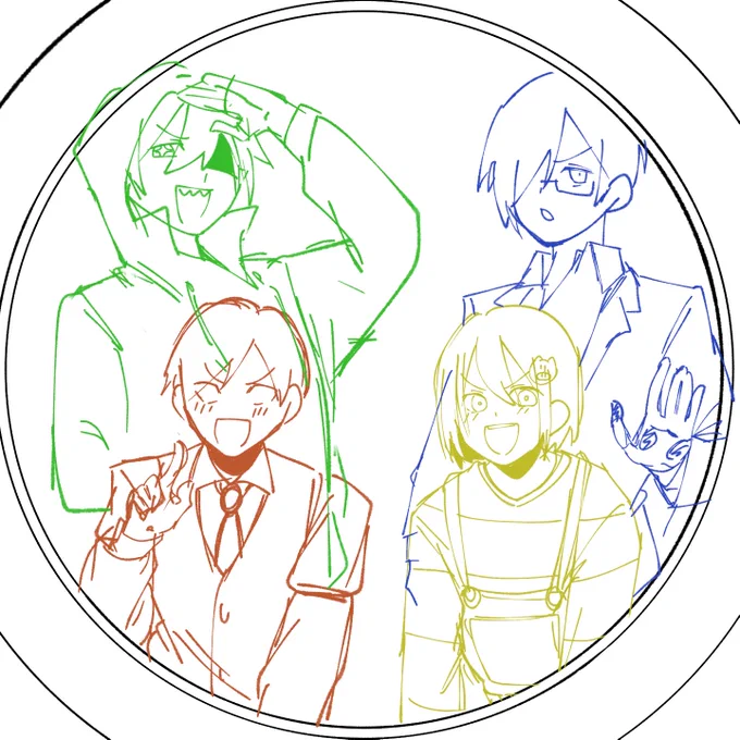 そういえば密かに没ってた肝試し絵がありました 