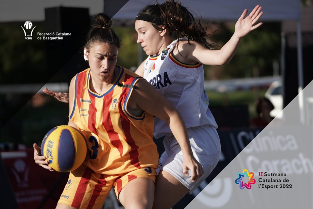FCBQ's tweet photo. #3x3basquet🏀 / 2a Setmana Catalana de l'Esport

🏆 International #3x3 Tournament 2022 - Girona

⛹️‍♀️ Final Score / 3rd position game 
Andorra 15 🆚 16 Catalunya

📷 https://t.co/xrl1ROCaQu
#CatalunyaBQ #somesport #som750mil @UFECcat @esportcat https://t.co/7N0joWFYJQ