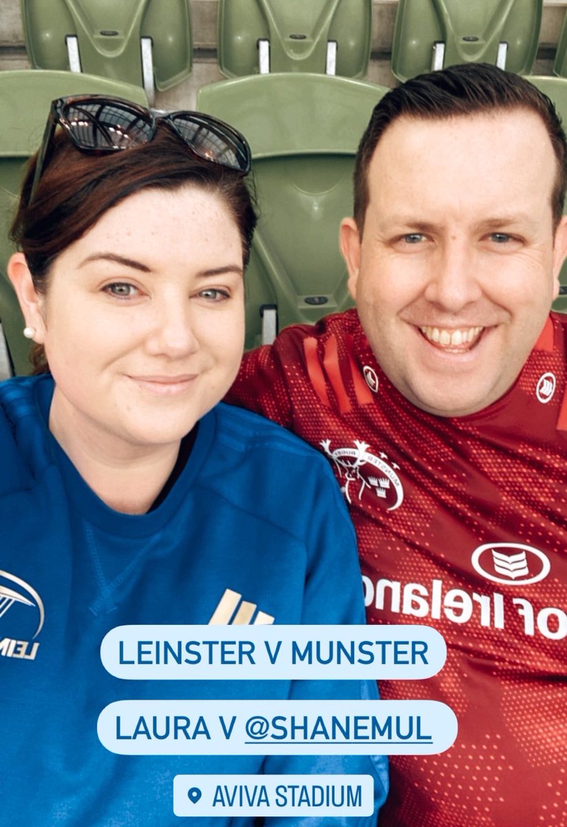 LauraBriscoe101's tweet photo. @leinsterrugby v @Munsterrugby @AVIVAStadium  #LEIvMUN 
@LauraBriscoe101 v @shanemul https://t.co/VReIjxINrg