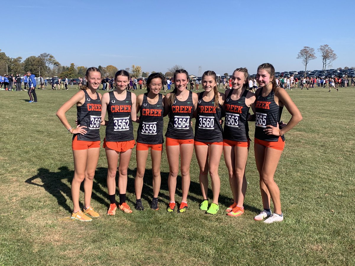 SportsConlon's tweet photo. The Beavercreek girls take the DI team title at Cedarville with 61 points. @OHMileSplit @Finishtiming   @BeavercreekXC https://t.co/L8EQhiKQVL
