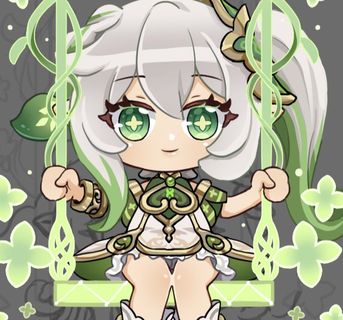 Nahida on swing :3#Genshinlmpact #Nahida 