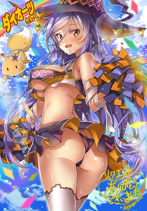 Pixivリクエストで花騎士よりフォックスフェイスさん描かせて頂きました😊 リクエスト誠にありがとうございました! 