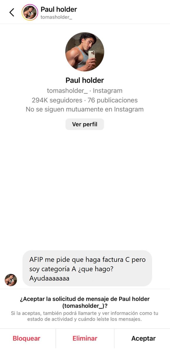 recién lo stalkeo a tomas holder y me encuentro con esto Jajajajaja wtf
