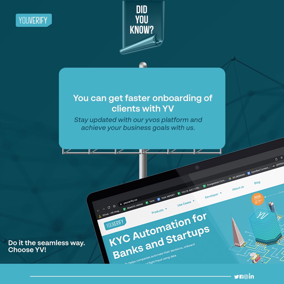 Now live in Ghana🇬🇭
Choose Youverify for a swift experience.

#youverify #kyc #amlcompliance #customeronboarding #ghana