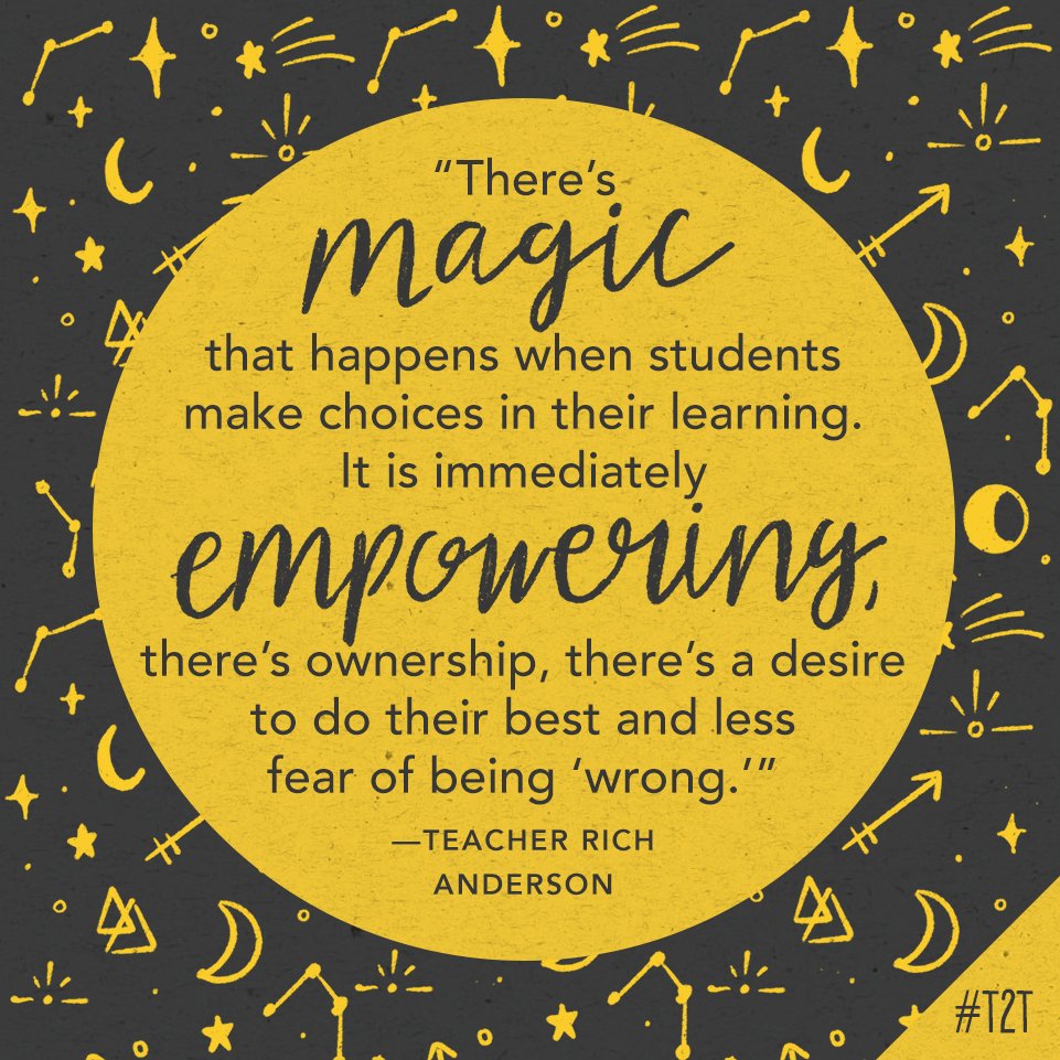 When Ss "own" their learning – there's nothing better, says T <a href="/Anderson_TSOA/">Mr. A</a>: