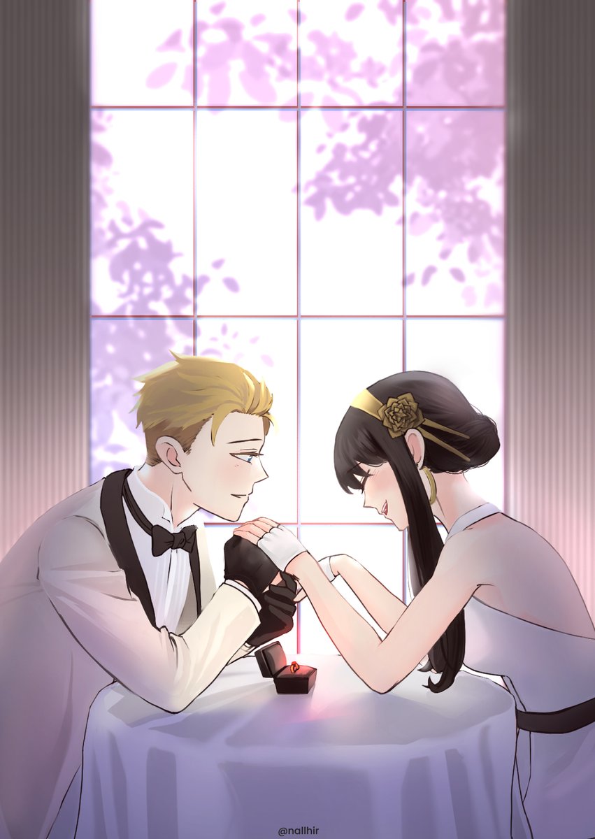 late submission for twiyorweek second edition :3
day 3: rings

(twilight's 257th plan for proposal)

#twiyor #twiyorweek #twiyorweek2022 #Spy_FAMILY #loidyor #ロイヨル