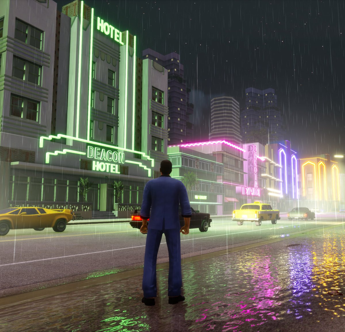 MrTJ_808's tweet photo. I can’t believe how good Vice City looks! 🤩
@RockstarGames
#GTATheDefinitiveEdition 🌴 https://t.co/vxwtPTcM7F