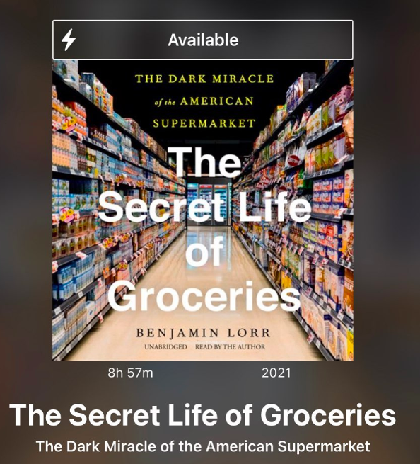 Author_DLWhite's tweet photo. In my chat with @resist_bks I 
I mentioned hearing about this book in the #stackspack and I’m excited to read it and tell you everything you never wanted to know about groceries.  

Find out what other weird things I like https://t.co/QSO8TVkA4q. https://t.co/CCSnnd0cnL