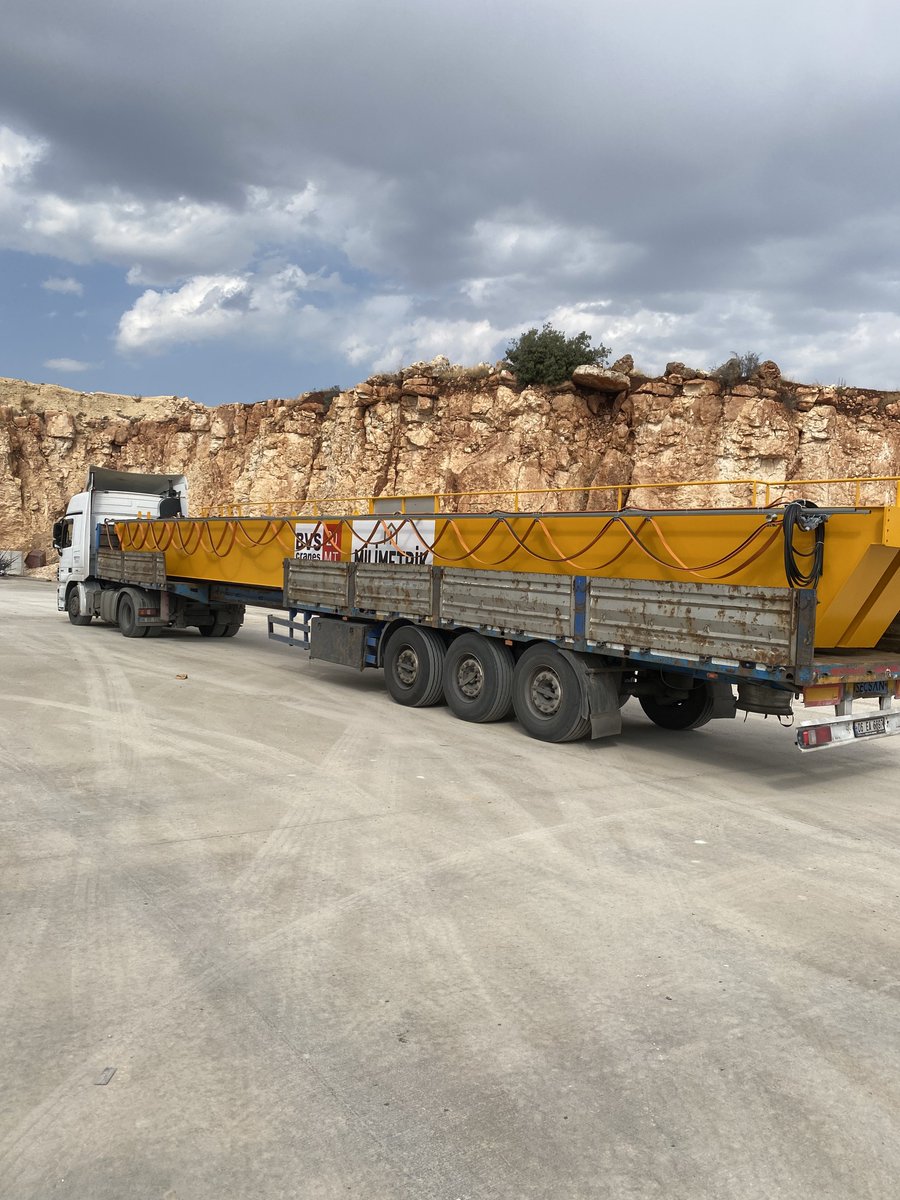 Milimetrik Prefabrik olarak yatırımlara devam ediyoruz 2. Tam otomatik etriye makinesi, 12. Tavan vincimizi teslim aldık