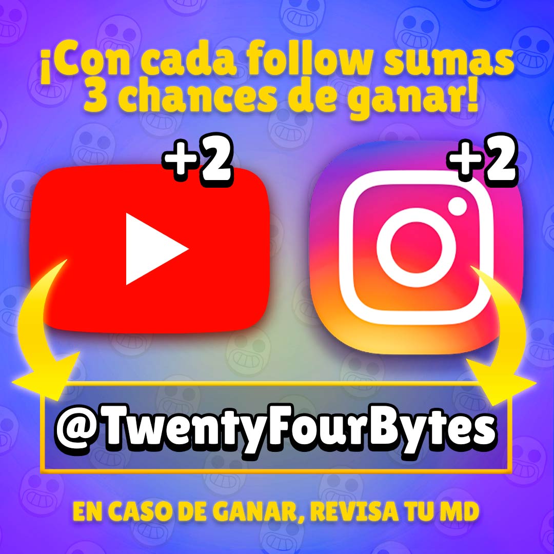 TwentyBrawl's tweet photo. 💀 ¡SORTEO 6 SKINS de FRANKENGROM! + PIN 💀
#FrankenGromGiveaway

🎁 ¡Seguime y Comenta en cada plataforma para aumentar tus chances! 👀

+2️⃣ Twitter 👉 Seguime + RT🔄 + ❤

+2️⃣ Instagram 👉 https://t.co/FggcSRudrQ

+2️⃣ YouTube 👉 https://t.co/PxE0uUS66K

⌛ Finaliza el 27/10 ;) https://t.co/hksu6nxPZq