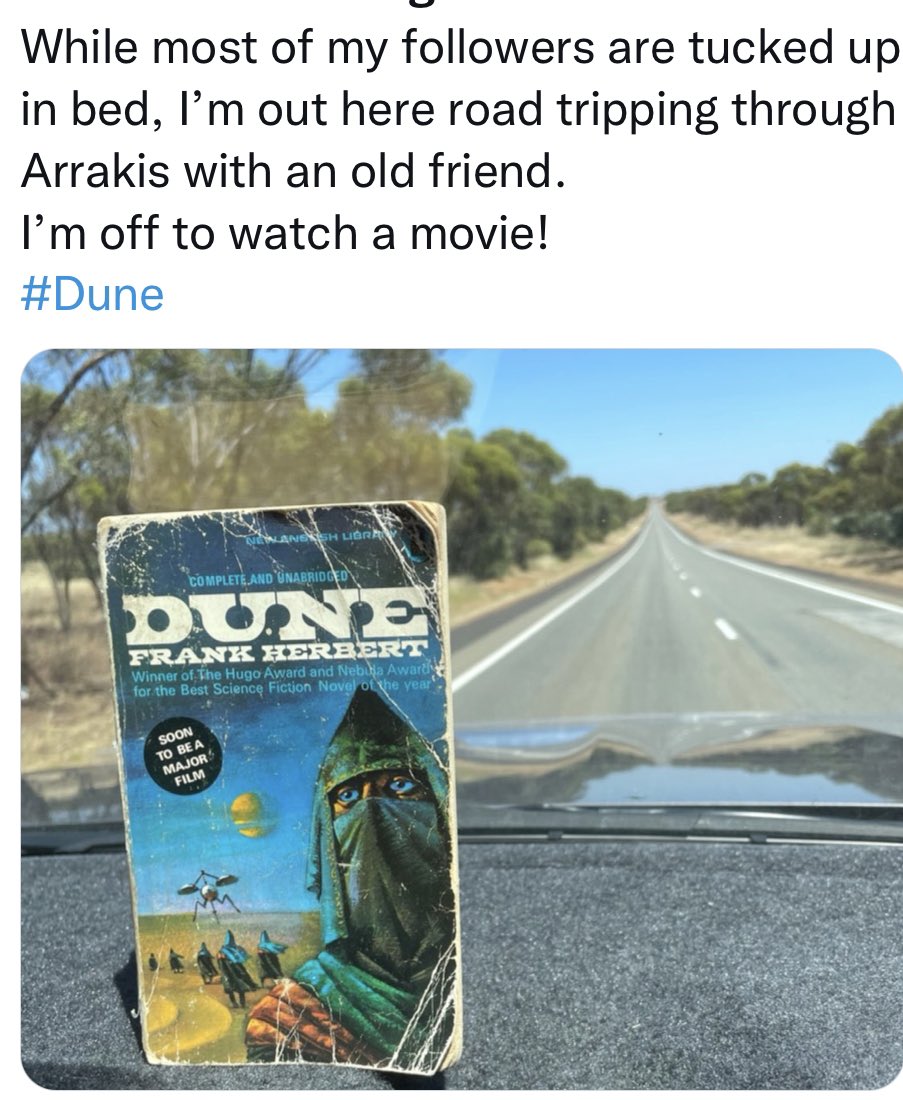 Dune Read Through tweet media