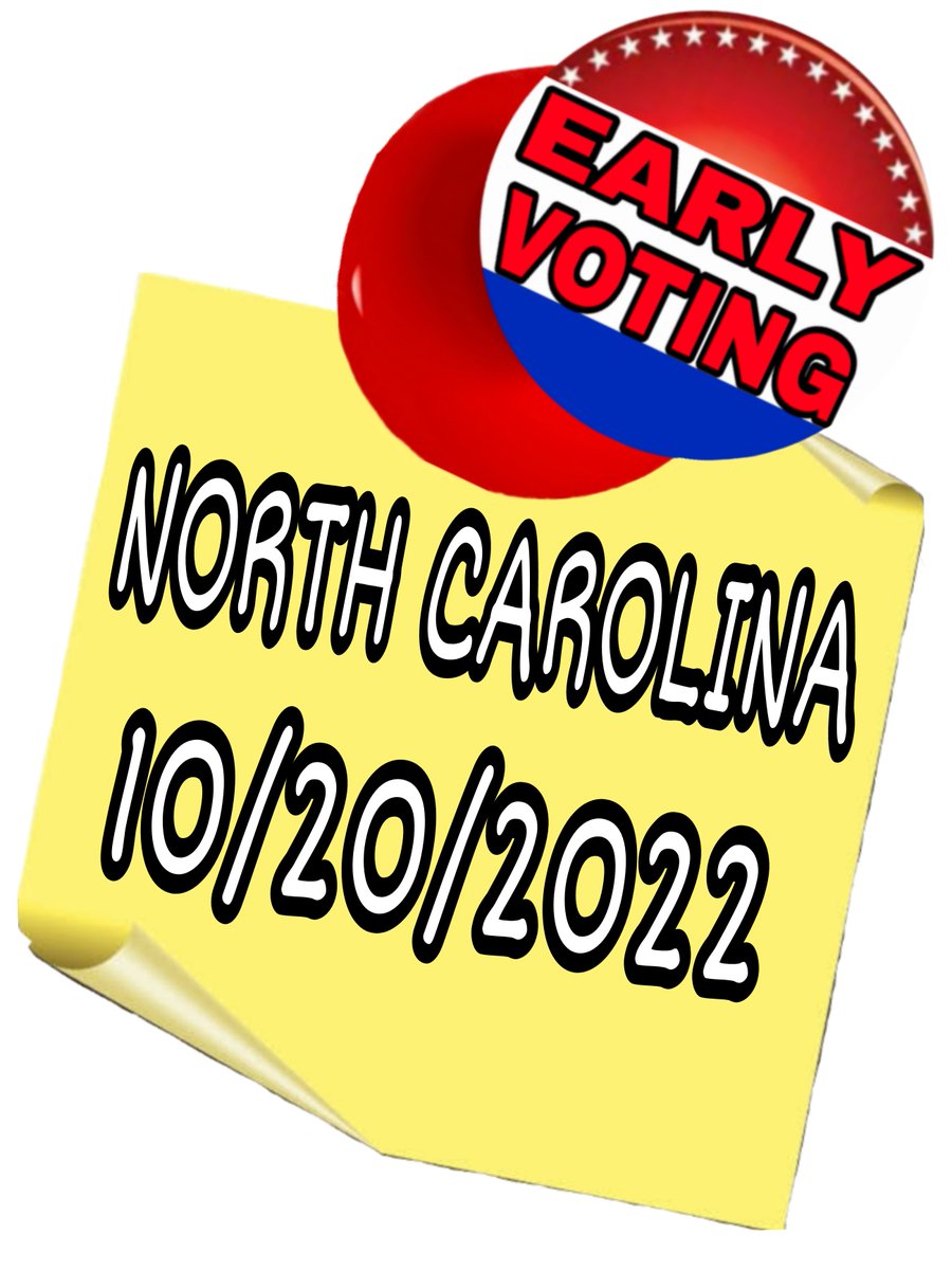 North Carolina Early Voting 10/20/22
