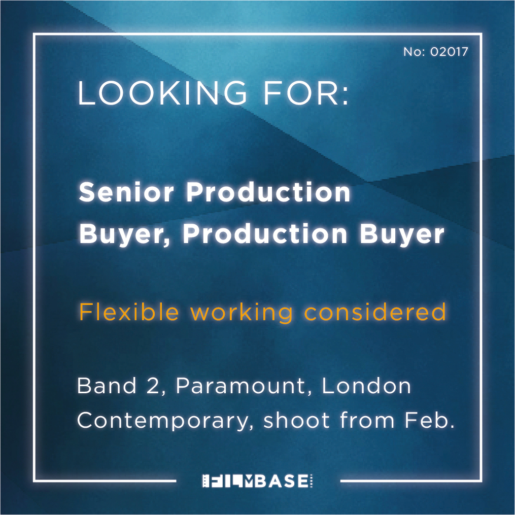 FilmbaseUK's tweet photo. This was sent out to Accredited  members on the 14th October. The start date is the 7th November, and the employer hasn't closed the Job Alert yet, so if you're interested, sign up to Filmbase for full details.

It's a band 2 production based in central … https://t.co/UhxtHugrL7 https://t.co/J4KybZif14