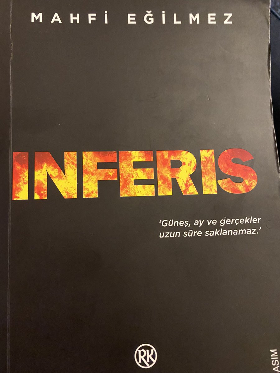 tolga_canozkan's tweet photo. Sevgili @YusufKa50485741 vesile oldu, @mahfiegilmez’in çok merak ettiğim #Inferis’ini okumaya başladım. https://t.co/RF8n6rWYz3