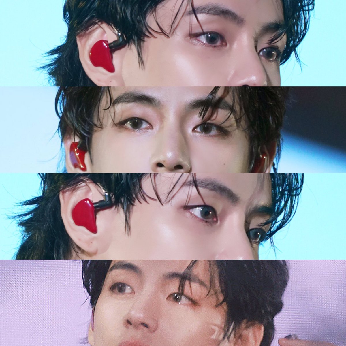 Taehyungimpact's tweet photo. Aw taehyung :( his teary eyes https://t.co/xAQ02b28Pi