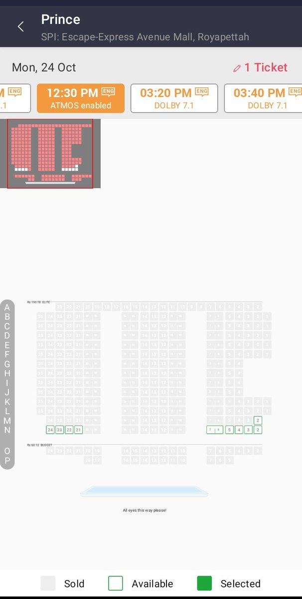 Our @Siva_Kartikeyan anna's #PRINCE Pre-booking for Diwali in Chennai #SPIescape is filling fast  🤩🔥♥️👌

Housefull💯 & almost full shows 😎💥

#PrinceSK #PrinceDiwali