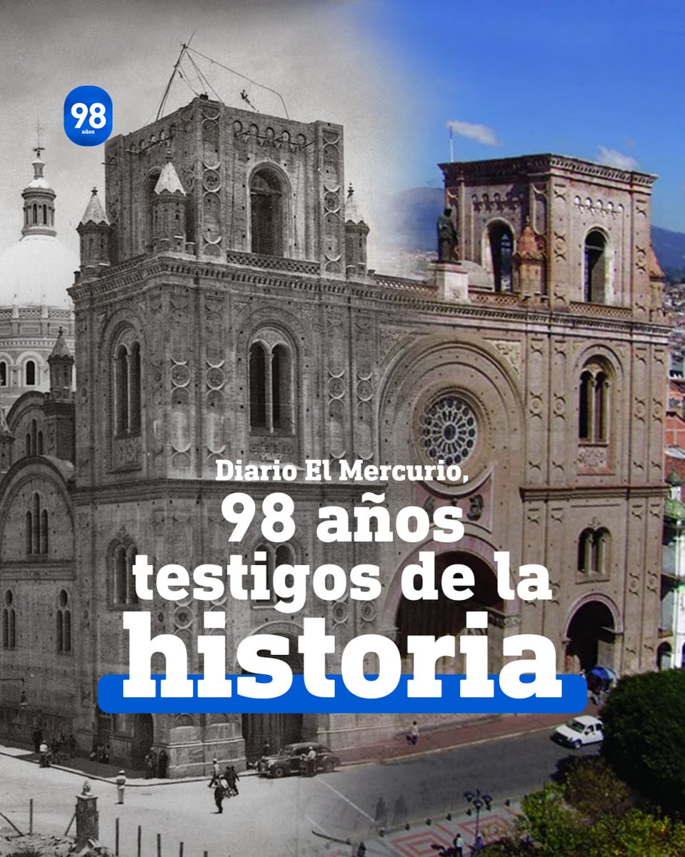 elmercurioec's tweet photo. Con el tiempo diario EL MERCURIO ha ido evolucionando. Esta transformación no ha dejado de lado la esencia en sí del primer rotativo de Cuenca :  👉 https://t.co/hCNJcaPTEN https://t.co/eVhbjIPHAT