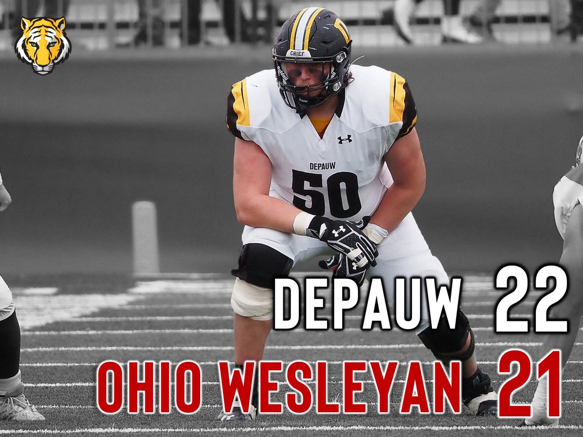 DePauw Football tweet media