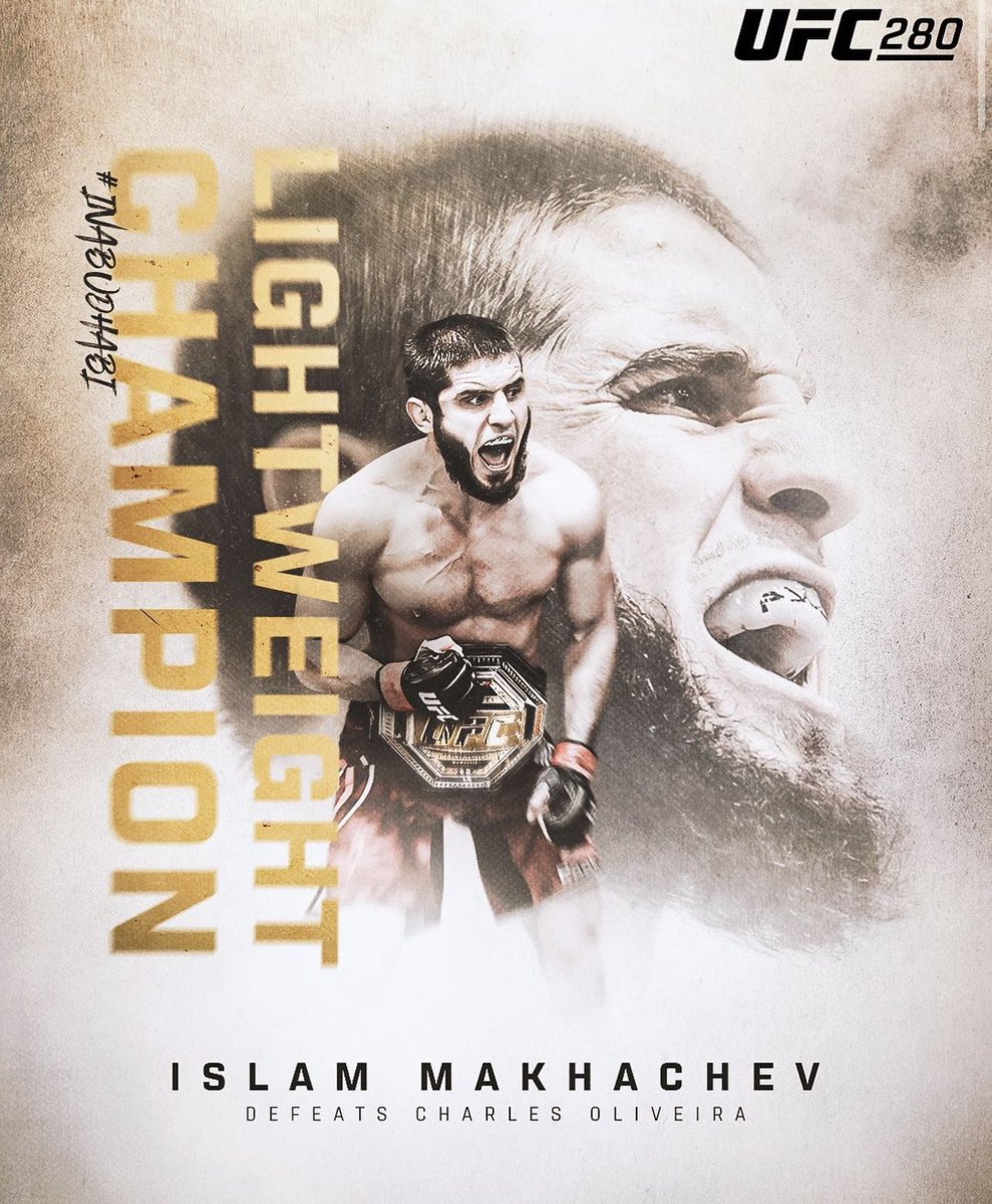The 🐐 <a href="/MAKHACHEVMMA/">Makhachev Islam</a>