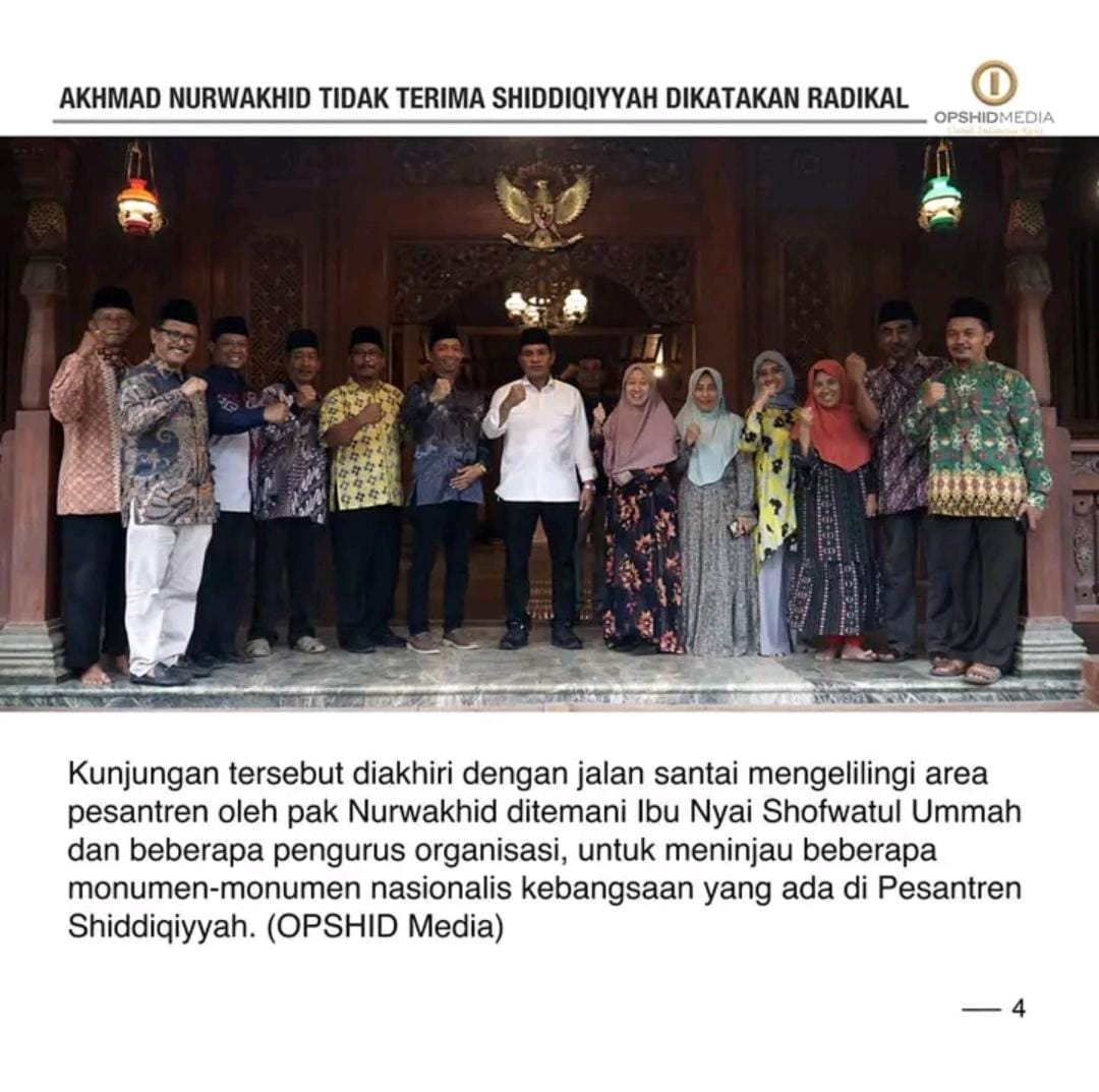 OrshidSumsel's tweet photo. @BNPTRI Brigjen pol Achmad Nurwakhid Direktur Pencegahan BNPT mengunjungi Kyai Muchtar Muthi
pondok pesantren Majmaal Bahrain Hubbul Wathon Minal Iman Shiddiqiyyah https://t.co/sMAEc2j5Cx